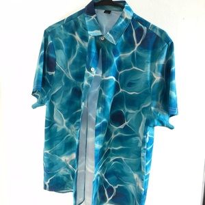 Water Printed Polo